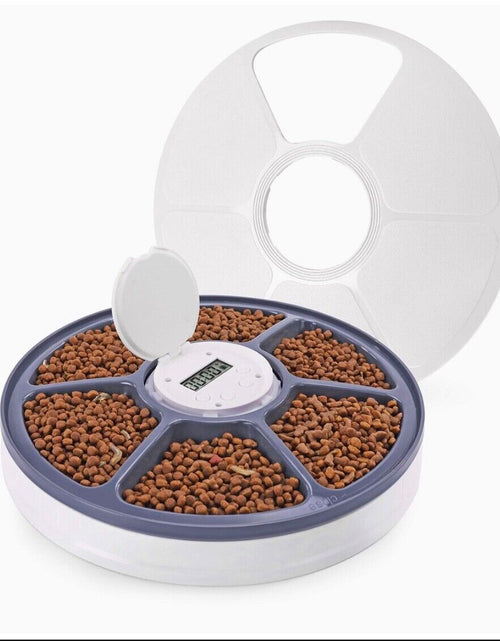 Load image into Gallery viewer, Automatic Pet Feeder for Cats and Dogs - Dry or Wet Food Dispenser - 6 Meal Tray
