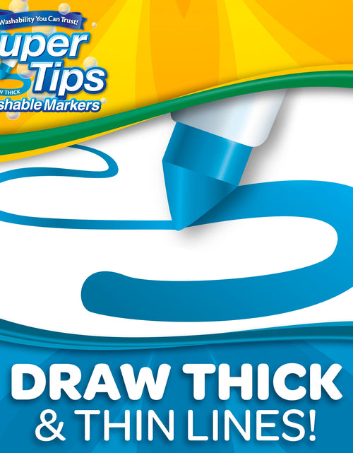 Load image into Gallery viewer, Super Tips Washable Markers for Kids, 100 Ct
