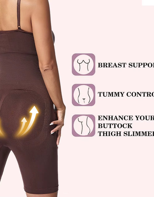 Load image into Gallery viewer, Shapewear Stree Jumpsuit Women Tummy Control Full Body Shaper Bodysuit Reducing and Shaping Girdles
