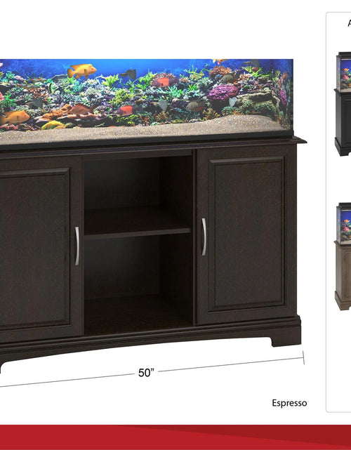 Load image into Gallery viewer, Alta Vista 50 - 75 Gallon Aquarium Stand, Espresso
