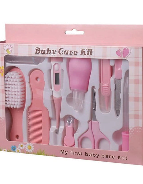 Load image into Gallery viewer, 10Pcs Portable Newborn Baby Tool Kits Baby Health Care Set Kids Grooming Kit
