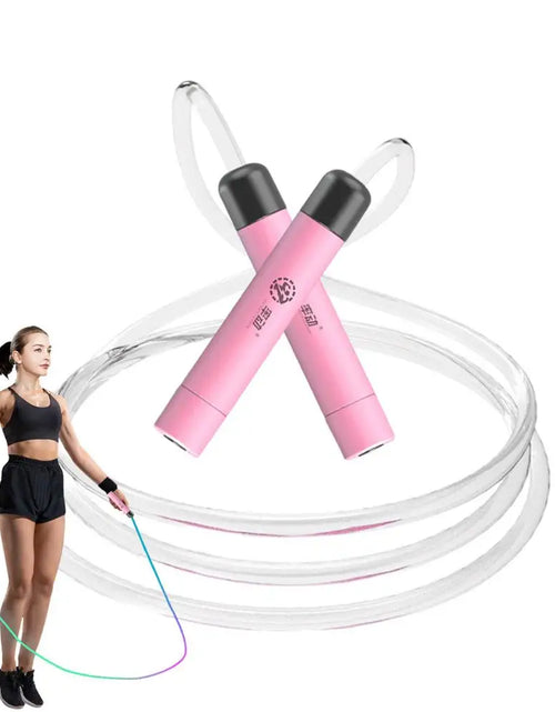 Load image into Gallery viewer, Glowing Skipping Rope Lightweight Luminous Rainbow Sport Exercise Jump Rope Exercise Jump Ropes for Home Workout Fitness
