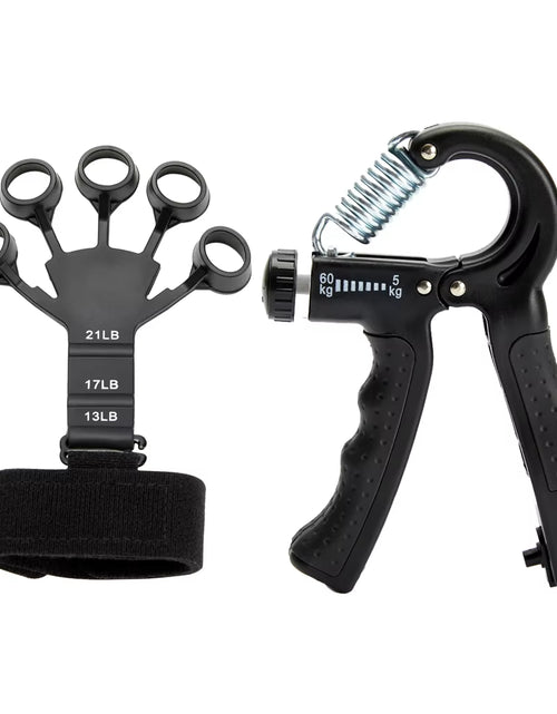 Load image into Gallery viewer, 5-60Kg Adjustable Heavy Hand Gripper Fitness Hand Exerciser Grip Wrist Training Finger Gripper Hand Strengthener for Patient
