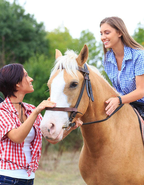 Load image into Gallery viewer, Girls Horse Necklace, Dainty Horse Jewelry for Girls Initial Necklace, Stainless Steel Kids Heart Initial Necklace Horse Girl Horse Pendant Letter Necklace Horse Gifts for Teen Girls Horse Lovers
