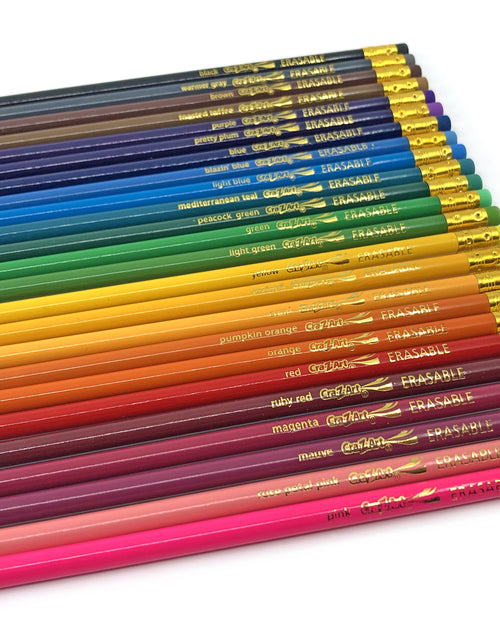 Load image into Gallery viewer, Erasable Colored Pencils, 24 Pack, Beginner Child Ages 3 and Up, Back to School Supplies
