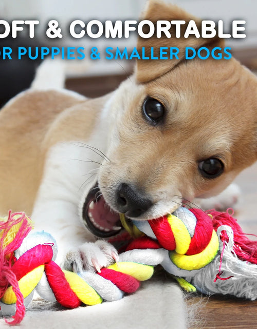 Load image into Gallery viewer, Dog Rope Toys for Small &amp; Medium Dogs Dog Toy Pack of 11 Puppy Teething Toys
