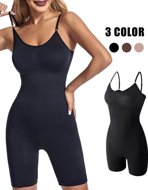 Load image into Gallery viewer, Shapewear Stree Jumpsuit Women Tummy Control Full Body Shaper Bodysuit Reducing and Shaping Girdles
