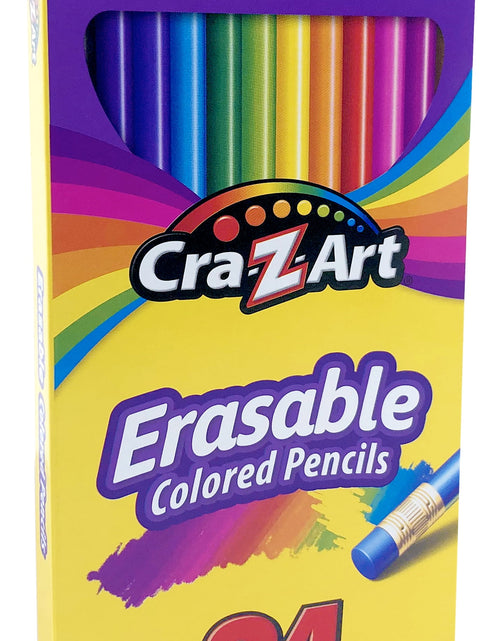 Load image into Gallery viewer, Erasable Colored Pencils, 24 Pack, Beginner Child Ages 3 and Up, Back to School Supplies
