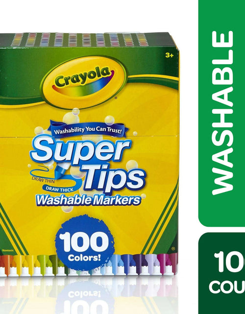 Load image into Gallery viewer, Super Tips Washable Markers for Kids, 100 Ct
