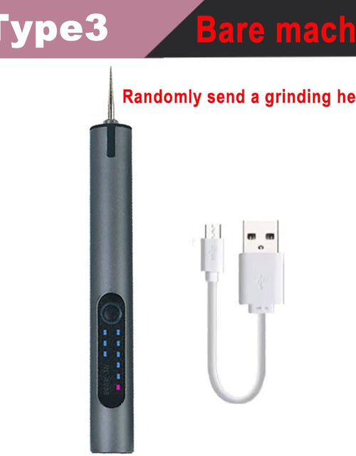 Load image into Gallery viewer, Electric Mini Grinder Engraving Pen Graveerpen Wireless Grinder with Battery Cordless Micro Rotary Tools Drill for Jewelry Metal
