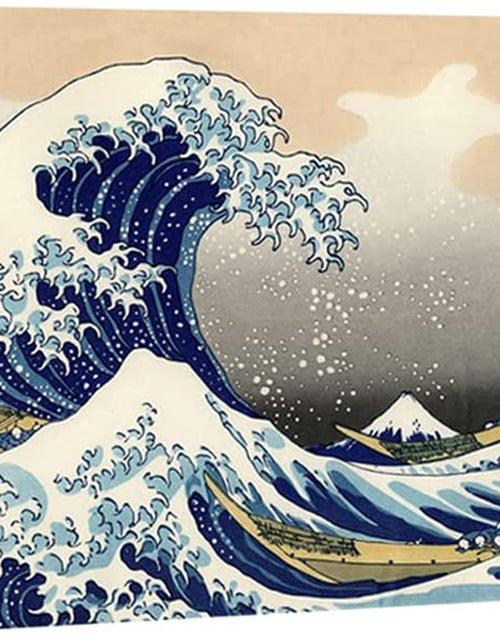 Load image into Gallery viewer, Great Wave of Kanagawa Katsushika Hokusai Giclee Canvas Prints Wall Art Abstract Seascape Pictures Paintings for Living Room Home Decorations Large Modern Stretched and Framed Sea Artwork
