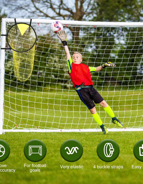 Load image into Gallery viewer, Soccer Training Shooting 1/2Pcs Net Equipment Football Training Target Net Goal Youth Free Kick Practice Shooting Soccer Topshot
