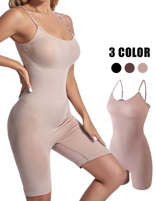 Load image into Gallery viewer, Shapewear Stree Jumpsuit Women Tummy Control Full Body Shaper Bodysuit Reducing and Shaping Girdles
