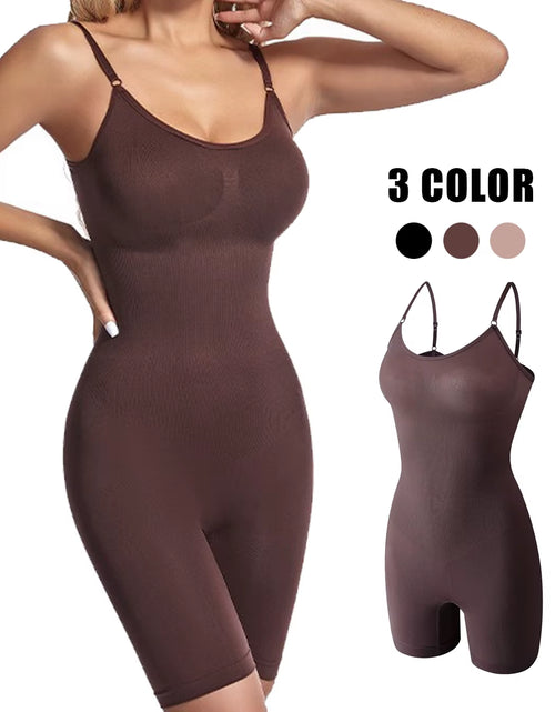 Load image into Gallery viewer, Shapewear Stree Jumpsuit Women Tummy Control Full Body Shaper Bodysuit Reducing and Shaping Girdles
