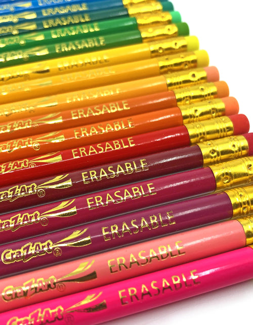 Load image into Gallery viewer, Erasable Colored Pencils, 24 Pack, Beginner Child Ages 3 and Up, Back to School Supplies
