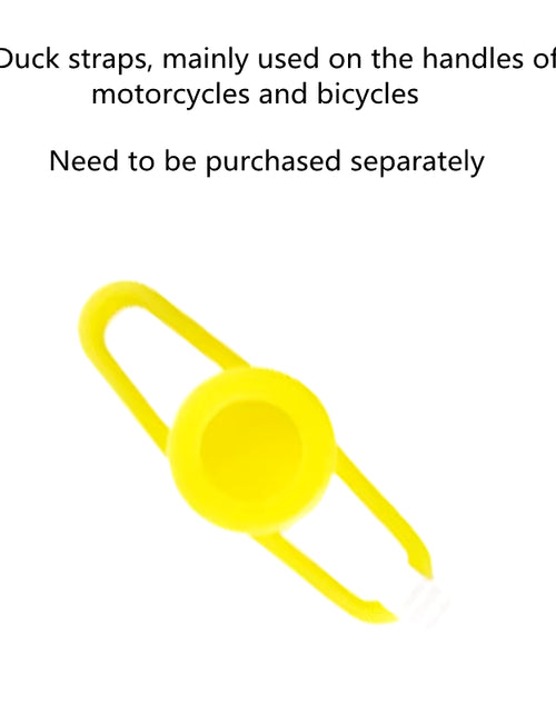 Load image into Gallery viewer, Car Duck with Helmet Broken Wind Pendant Small Yellow Duck Road Bike Motor Helmet Riding Cycling Accessories without Lights
