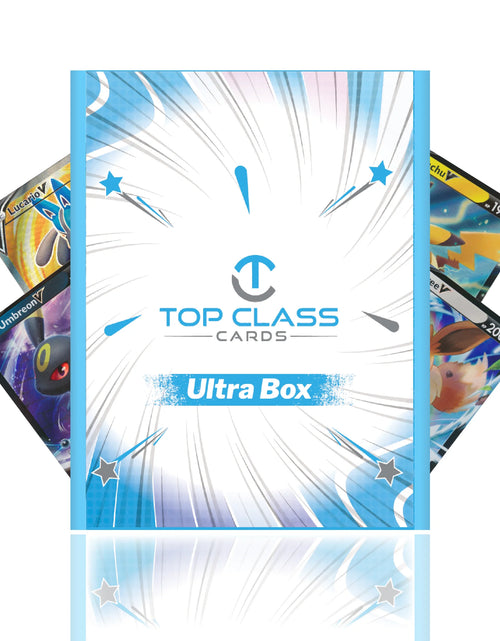 Load image into Gallery viewer, | Ultra Box | 50 Cards | 5 Holos/Reverse Holos | 1 Ultra Rare Guaranteed | Compatible with Pokemon Cards
